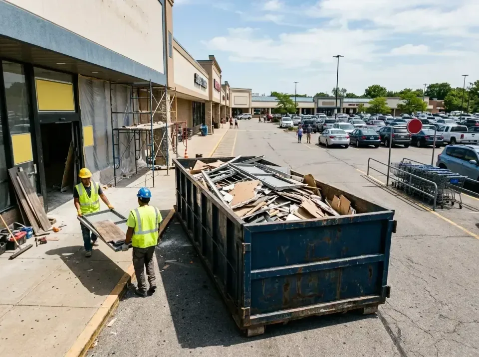 retail-store-renovation-debris-003 — frequently asked questions, Roll-off Dumpster Rentals in Bridgewater Center, NJ